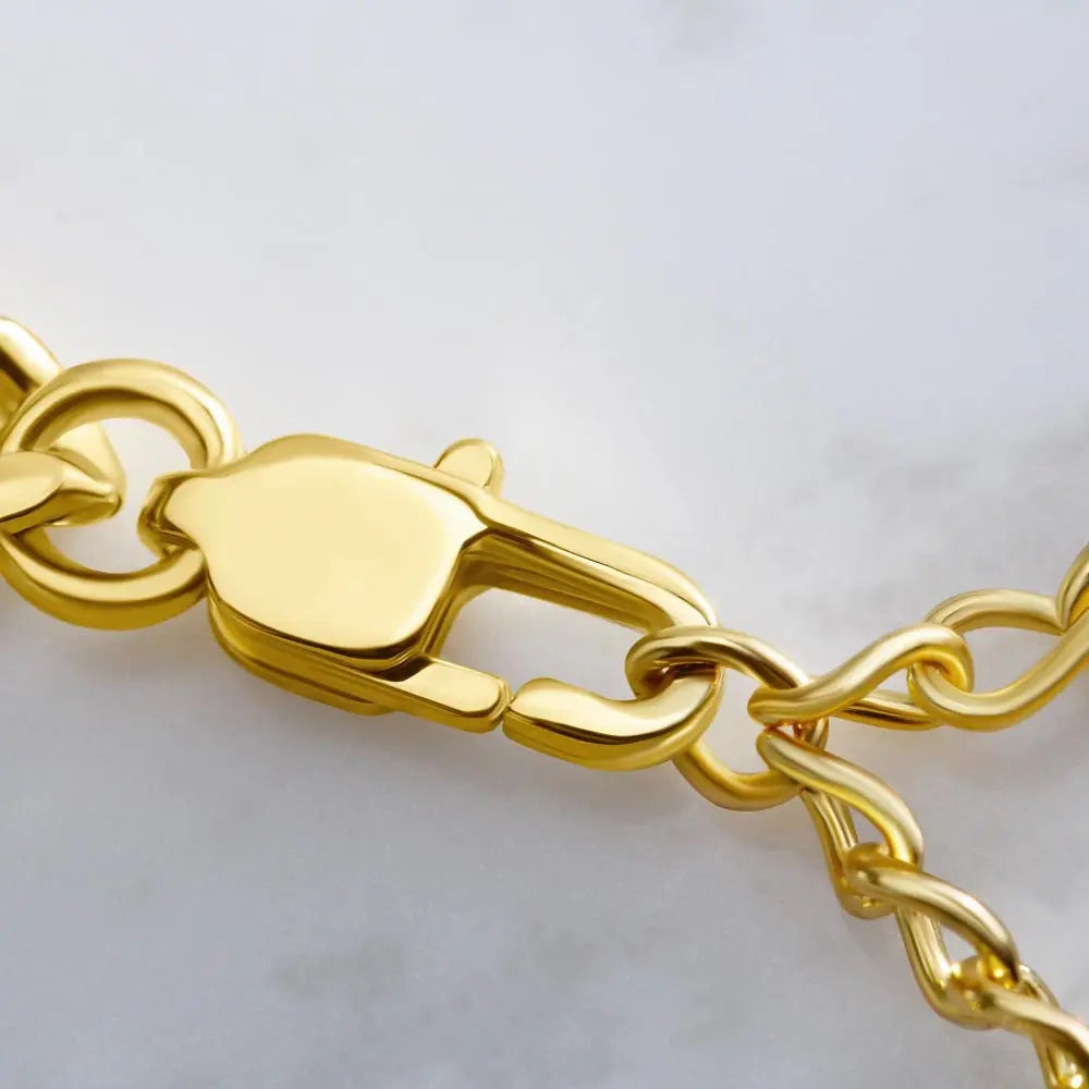 5mm Polished Stainless Steel or 14K Yellow Gold Cuban Link Chain 18&quot;-22&quot; JettsJewelers
