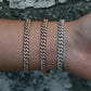 6/8mm Iced Out Chain Cuban Link Diamond Chain Bracelet 18k Gold/White/Rose Gold Plated Miami Bling Drip Chains and Bracelets JettsJewelers