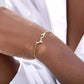 Arabic Letter Love Statement Necklace Cubic Zirconia Chain Bracelet  Necklace Jewelry Handmade Dainty Bracelet So Pretty Dainty Gifts JettsJewelers