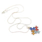 Autism Awareness Necklace Gifts for Autistic Colorful Puzzle Piece Necklace - JettsJewelers
