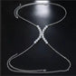 Big Gem Rhinestone Bra Chain Sexy Bikini Silver Gold Beauty Chest Bracket Bras Nightclub Partying Body Jewelry for Women JettsJewelers