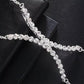 Bra Body Crystal Chain Sexy Bikini Silver Gold Beauty Rhinestone Bracket Bras Chain Nightclub and Partying Body Jewelry for Women JettsJewelers