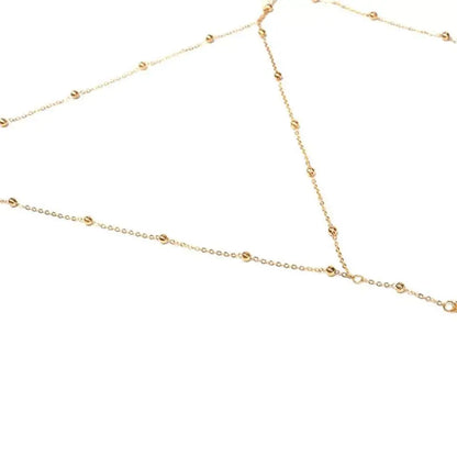 Bra Body Harness Chain for Women Bohemian Tassels Shoulder Chain Necklace Jewelry for Party Wedding Summer Beach JettsJewelers