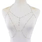 Bra Body Harness Chain for Women Bohemian Tassels Shoulder Chain Necklace Jewelry for Party Wedding Summer Beach JettsJewelers
