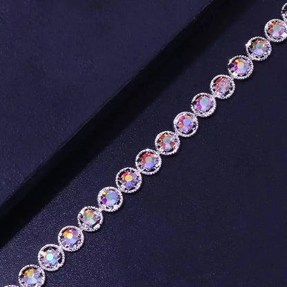 Colorful Round Anklet Foot Jewelry for Women Beach Barefoot Chain Bracelet On the Leg Accessories Gift - JettsJewelers