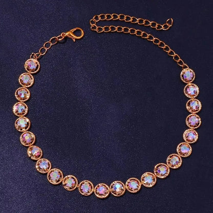 Colorful Round Anklet Foot Jewelry for Women Beach Barefoot Chain Bracelet On the Leg Accessories Gift - JettsJewelers