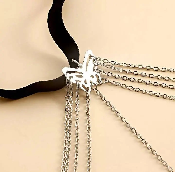 Cross and Butterfly Chain Leg Chain Gold for Women Thigh Chain For Girls Gold Pendant Boho Body Chain for Beach Summer Holiday JettsJewelers