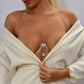 Double Butterfly Rhinestone Bra Body Chain Sexy Bikini Gold  Beauty Crystal Chest Bracket Bras Chain Nightclub Body Jewelry for Women JettsJewelers