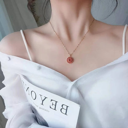 Fidget Necklace, Personalized Fashion Rotating Necklace, Spinning Sunflower Necklace Pendant Jewelry JettsJewelers