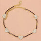 Four Heart Rhinestone Anklet Foot Jewelry for Women Beach Barefoot Chain Bracelet On the Leg Accessories Gift JettsJewelers