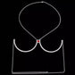 Full Rhinestone Bra BodySexy Bikini Silver Gold Beauty Red Heart Chest Bracket Bras Chain Nightclub and Partying Body Jewelry for Women JettsJewelers