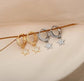 Gold Dainty Dangle Hoop Earrings for Women 14K Gold Plated Delicate Star Dangle Earrings - JettsJewelers