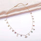 Gold and Silver Plated Crystal Eye of The Demons Necklace JettsJewelers