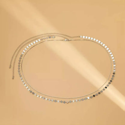 Gold or Silver Sexy Multi-layered Aesthetic Belly Chain Waist Body Chain JettsJewelers