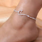 Hook Rhinestone Anklet Foot Jewelry for Women Beach Barefoot Chain Bracelet On the Leg Accessories Gift JettsJewelers