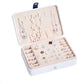 Jewelry Box for Women Girls Girlfriend Wife Ideal Gift, Small PU Leather Jewelry Organizer Case - JettsJewelers