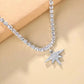Maple Leaf Rhinestones Anklet Foot Jewelry for Women Beach Barefoot Chain Bracelet On the Leg Accessories Gift - JettsJewelers