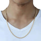 Mens Necklace, 3mm/5mm/7mm/9mm/11mm Mens Gift, Gift for Dad, Him, Husband, Stainless Steel Chain Necklace, Silver Necklace - JettsJewelers