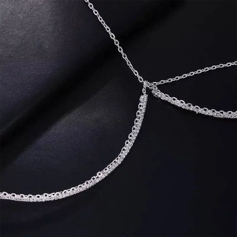 Metal Bra Body Chain Sexy Bikini Silver Gold Chest Bracket Bras Chain Nightclub and Partying Body Jewelry for Women JettsJewelers