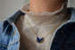 Minimalist Blue Black Butterfly Necklace, 925 Sterling Silver Pendant Necklace, Minimalist dainty Necklace, Jewellery for women JettsJewelers