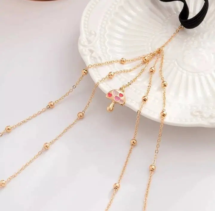 Mushroom Pendant Chain Leg Chain Gold and Silver for Women Thigh Chain For Girls Gold Pendant Boho Body Chain for Beach Summer Holiday JettsJewelers