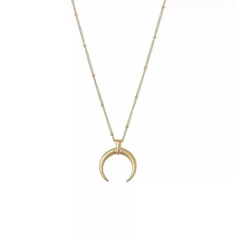Necklace 18K Gold/Platinum Plated Sterling Silver Vintage Circle Disc Special Coin Dainty Handmade Pendant Necklaces for Women - JettsJewelers