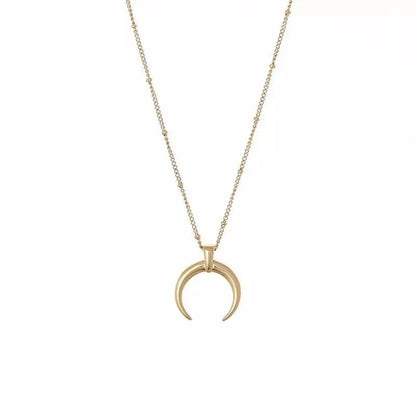 Necklace 18K Gold/Platinum Plated Sterling Silver Vintage Circle Disc Special Coin Dainty Handmade Pendant Necklaces for Women - JettsJewelers
