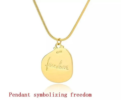 Owl Necklace For Women Gold Chain Pendant Necklaces Lucky Freedom Choker Couple Jewelry Collares - 18k Gold Plated JettsJewelers