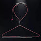 Pink Rhinestones Body Harness Chain for Women Bohemian Tassels Shoulder Chain Necklace Jewelry for Party Wedding Summer Beach JettsJewelers