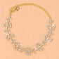 Rhinestone Flower Leaf Anklet Foot Jewelry for Women Beach Barefoot Chain Bracelet On the Leg Accessories Gift JettsJewelers