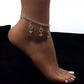 Rhinestone Gender Anklet Foot Jewelry for Women Beach Barefoot Chain Bracelet On the Leg Accessories Gift JettsJewelers