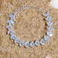 Rhinestone Leaf Shape Anklet Foot Jewelry for Women Beach Barefoot Chain Bracelet On the Leg Accessories Gift JettsJewelers