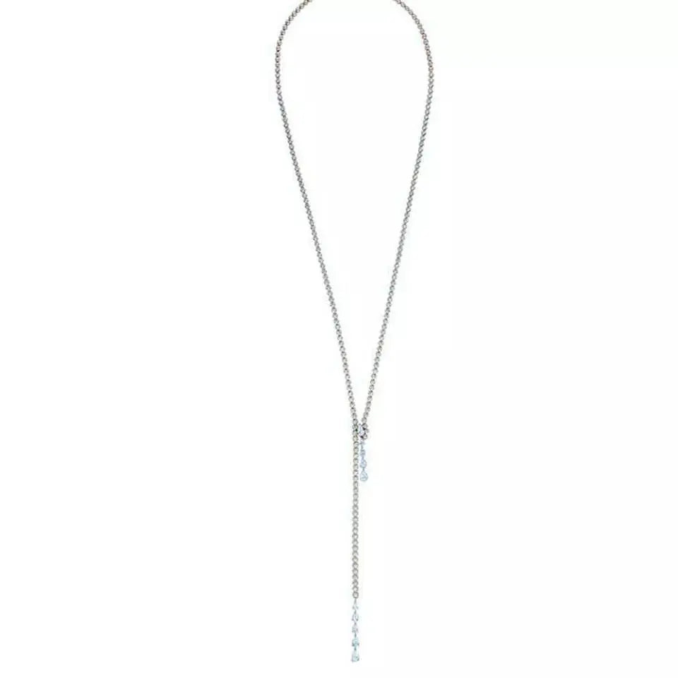 Rhinestone Long Necklace Chain Crystal Choker Necklaces Sexy Body Jewelry for Women and Girls JettsJewelers