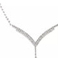 Rhinestone Water Drop Necklace Hope Chain Crystal Choker Necklaces for Women and Girls JettsJewelers