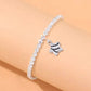 Silver Star Rhinestone Anklet Foot Jewelry for Women Beach Barefoot Chain Bracelet On the Leg Accessories Gift JettsJewelers
