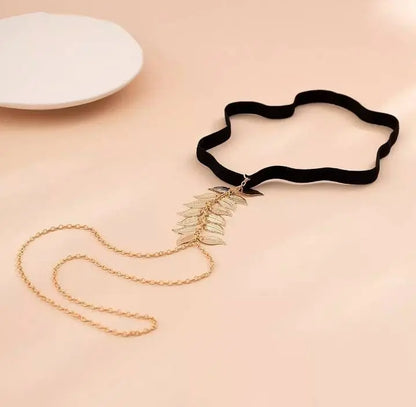 Simple Leaf Charm Chain Leg Chain Gold and Silver for Women Thigh Chain For Girls Gold Pendant Boho Body Chain for Beach Summer Holiday JettsJewelers