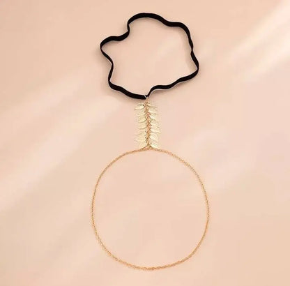 Simple Leaf Charm Chain Leg Chain Gold and Silver for Women Thigh Chain For Girls Gold Pendant Boho Body Chain for Beach Summer Holiday JettsJewelers