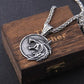 Stainless Steel Head Pendant Necklace The Witcher - JettsJewelers