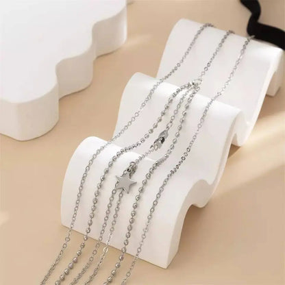 Star Decor Chain Leg Chain Gold and Silver for Women Thigh Chain For Girls Gold Pendant Boho Body Chain for Beach Summer Holiday JettsJewelers