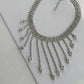 Statement Necklace Womens Multi-layered Rhinestone Gem Pendants Necklace Choker JettsJewelers
