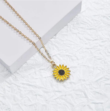Sunflower Pinky Promise Bracelets Best Friend Long Distance Friendship Gifts for Women Teen Girls - JettsJewelers