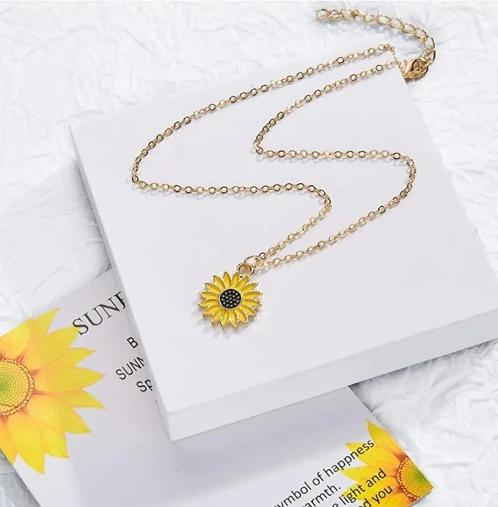 Sunflower Pinky Promise Bracelets Best Friend Long Distance Friendship Gifts for Women Teen Girls - JettsJewelers