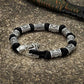 Vikings Thor Axe Wrap Bracelets Men Mjolnir Hammer Camping Paracord Survival Rope Wristband Amulet Handmade Male Jewelry Gifts - Black JettsJewelers