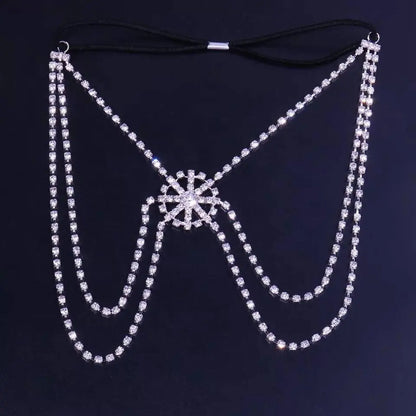 Wheel Leg Chain Gold and Silver for Women Thigh Chain For Girls Gold Pendant Boho Body Chain for Beach Summer Holiday JettsJewelers