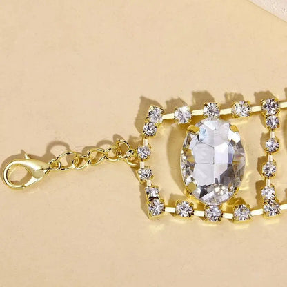 Women Rhinestone Gem Pendants Necklace Necklace Choker JettsJewelers