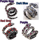 Women's Crystal Stretch Snake Bracelet Fit Wrist Size 6-1/2 to 8 Inch - Lead & Nickle Free jewelrys - JettsJewelers