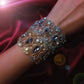 Womens Big Crystal Zirconia Hollow Bracelet JettsJewelers