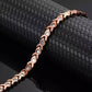 Womens Copper Magnetic Bracelet Unique Fishtail Links 99.9% Solid Copper Bracelets with Strong Magnets for Arthritis Pain Relief 8.5 Inches JettsJewelers