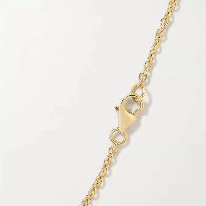 Womens Water Drops Rhinestone Chain Necklace Crystal Necklace JettsJewelers