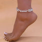 Zodiac Rhinestones Anklet Foot Jewelry for Women Beach Barefoot Chain Bracelet On the Leg Accessories Gift Horoscope JettsJewelers